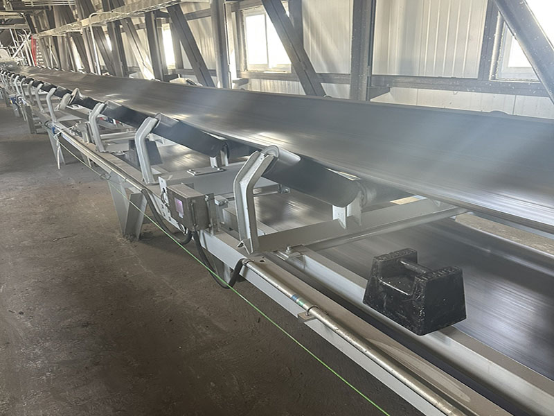 從稱重傳感器到更換整機，國諾ICS-17A防爆電子皮帶秤憑質取勝！